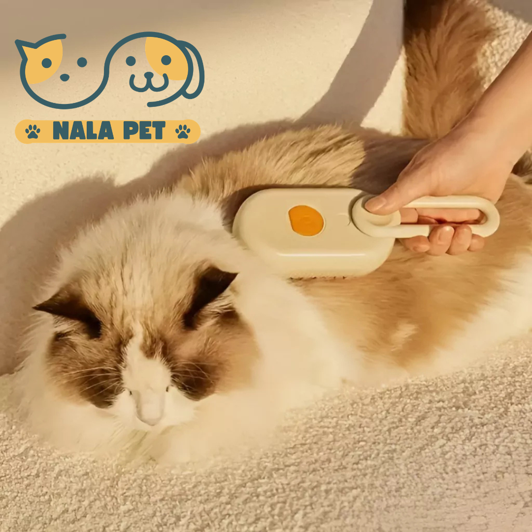 Peine a vapor para mascotas recargable