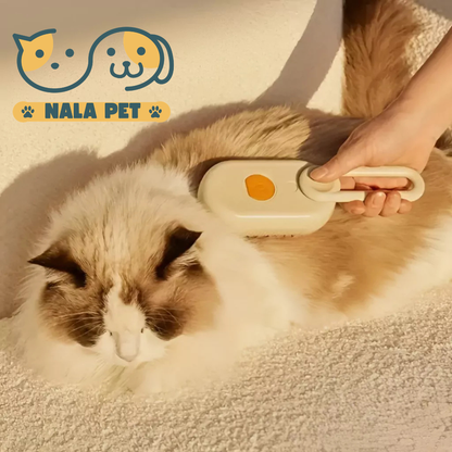 Peine a vapor para mascotas recargable