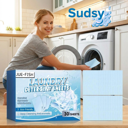 Laundry Sheets for deep cleaning, freshness and biodegradable