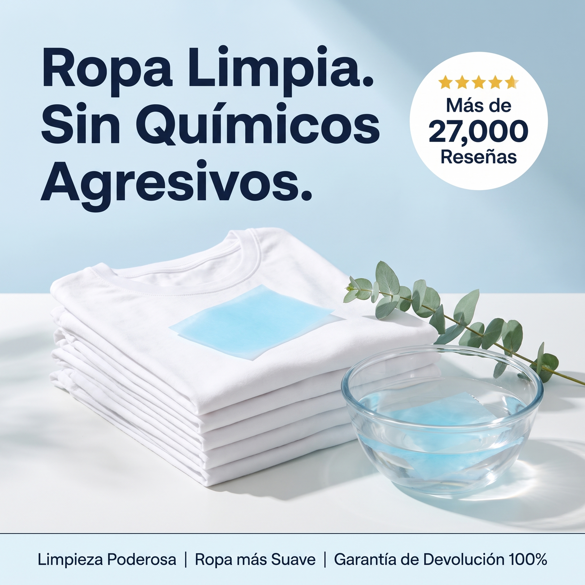 Detergente Ecologico en Hojas